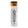 باتری لیتیوم یون 3.7v سایز 18650 سرتخت 2200mAh ضریب جریان 5C مارک ORION